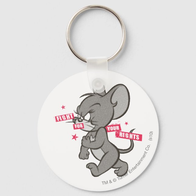 Tom and Jerry Tough Mouse 3 Key Ring (Front)