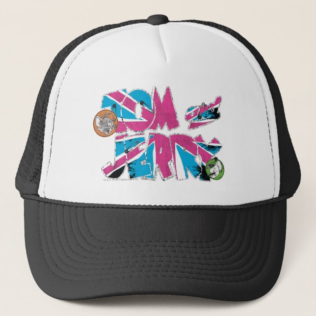 Tom and Jerry UK Overload Trucker Hat (Front)