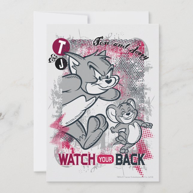 Tom and Jerry Watch Your Back (Front)