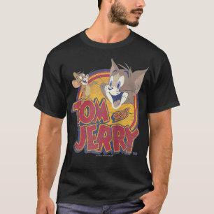 Tom and Jerry Water Damaged colours  T-Shirt