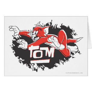 Tom Black and Red Logo