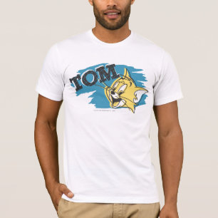 Tom Blue and Yellow Logo T-Shirt