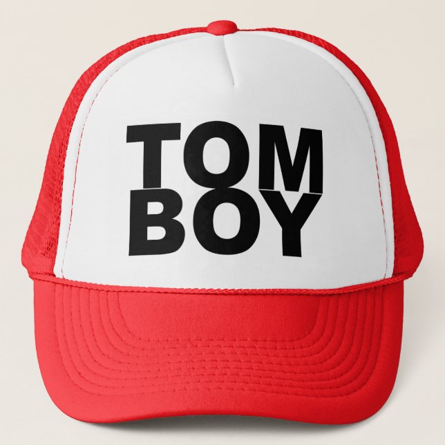 TOM BOY. TRUCKER HAT (Front)
