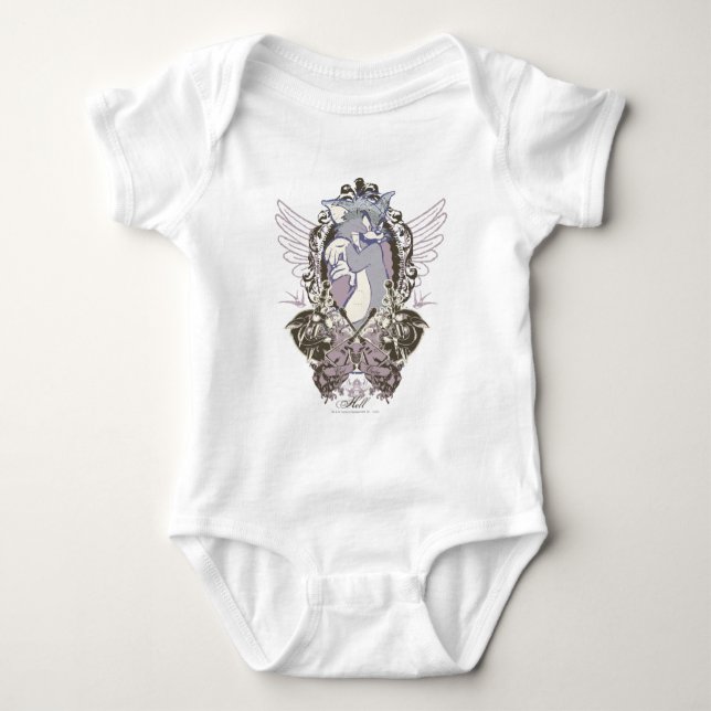 Tom Cat Outa Hell Baby Bodysuit (Front)