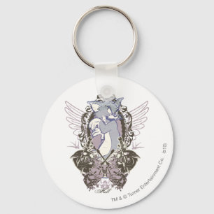 Tom Cat Outa Hell Key Ring
