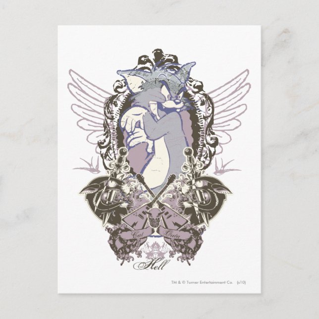 Tom Cat Outa Hell Postcard (Front)