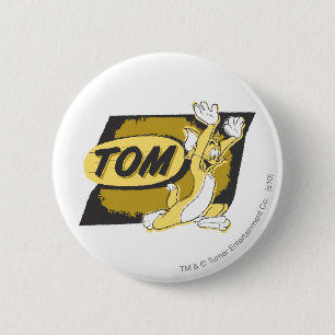 Tom Chasing 6 Cm Round Badge