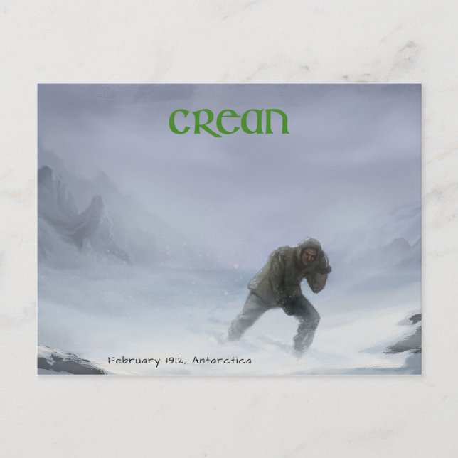 Tom Crean Postcard Design (Front)