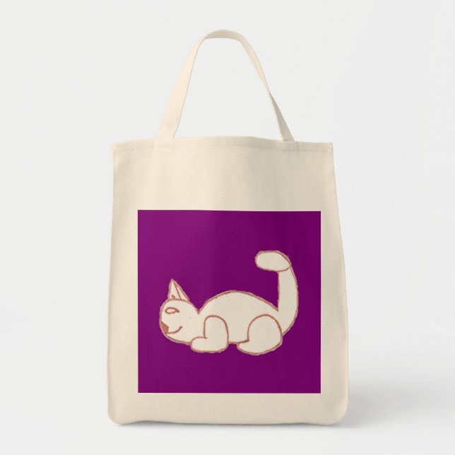 Tom Grocery Tote Bag (Front)