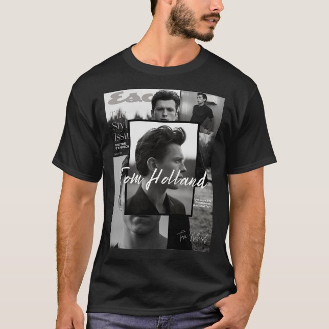 Tom Holland Esquire Classic T-Shirt (Front)