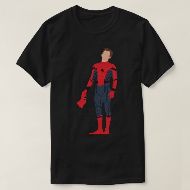Tom Holland in spidey suit Sticker T-Shirt (Design Front)