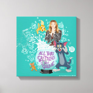 Tom & Jerry - All That Glitters Is Not Goldie Canvas Print