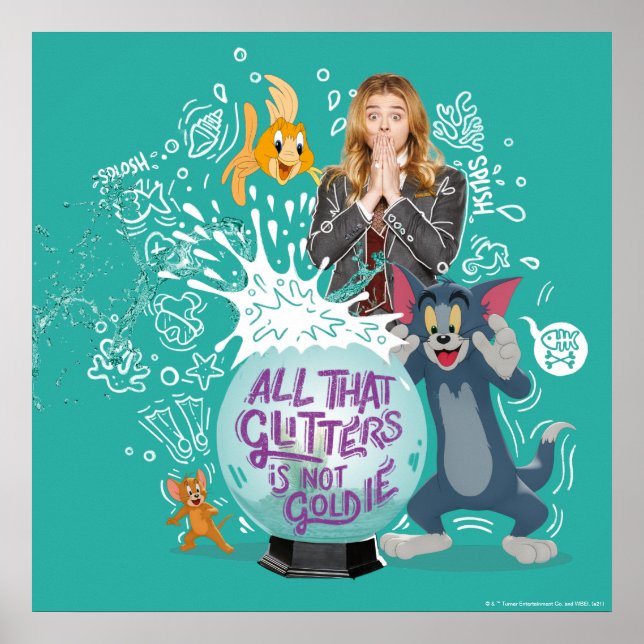 Tom & Jerry - All That Glitters Is Not Goldie Poster (Front)