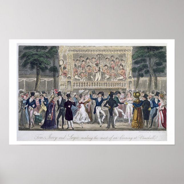 Tom, Jerry and Logic making the most of an evening Poster (Front)