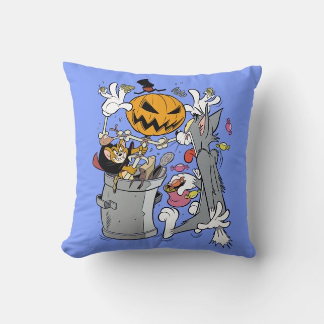 Tom & Jerry | Boo to Tom Cushion (Front)