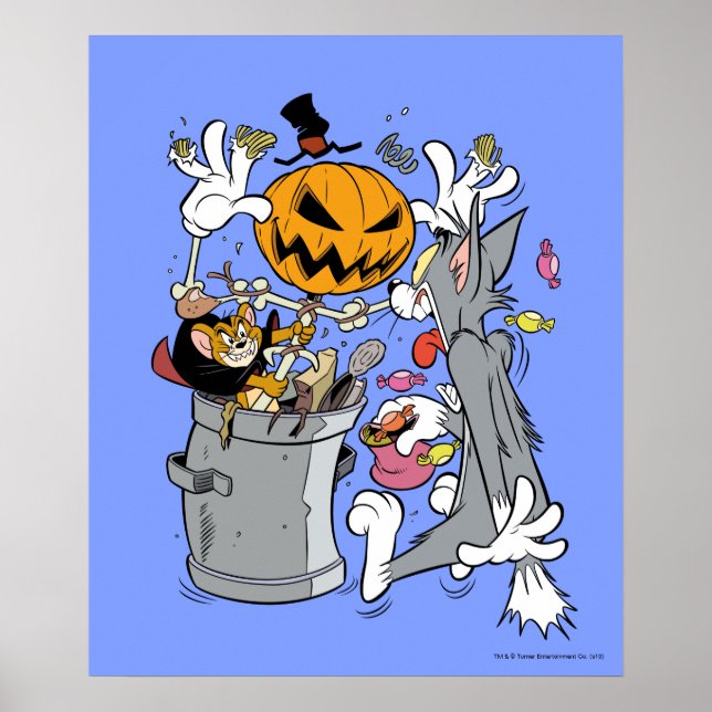 Tom & Jerry | Boo to Tom Poster (Front)