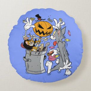 Tom & Jerry   Boo to Tom Round Cushion