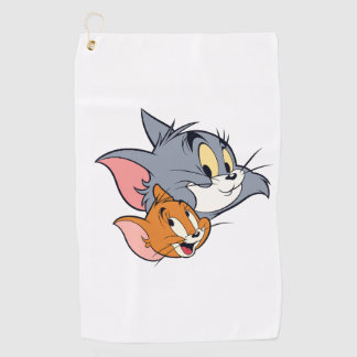 Tom & Jerry Cartoon Crew Socks | Fun Classic Anima Golf Towel