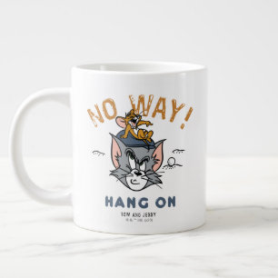 Tom & Jerry Golfing "No Way" Large Coffee Mug