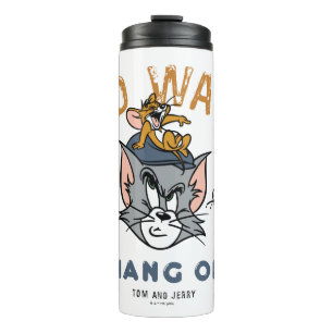 Tom & Jerry Golfing "No Way" Thermal Tumbler