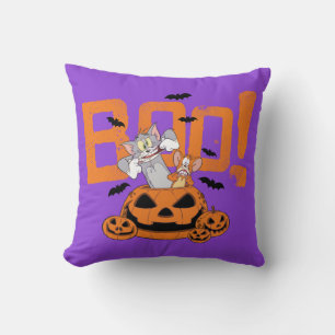 Tom & Jerry   Happy Halloween Boo Cushion