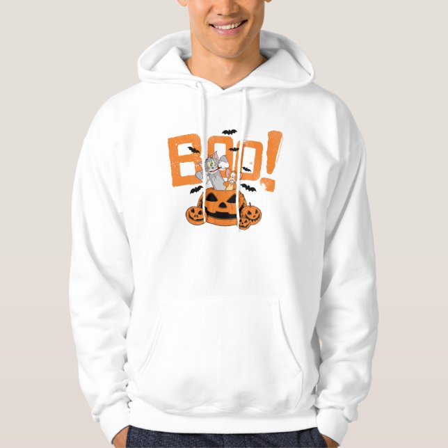 Tom & Jerry | Happy Halloween Boo Hoodie (Front)