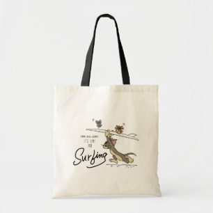 Tom & Jerry "It's Time For Surfing" Tote Bag