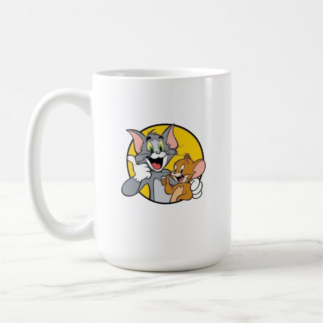 Tom & Jerry Mug Magic – Sip with a Smile! (Left)