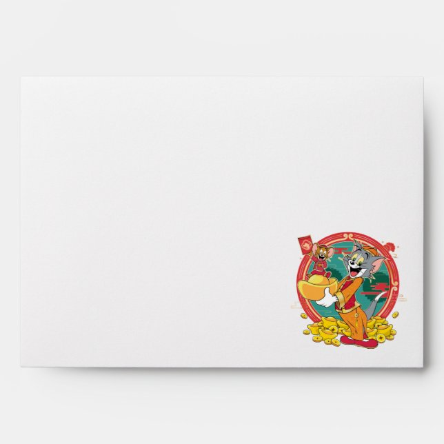 Tom & Jerry New Years Red Envelope (Front)