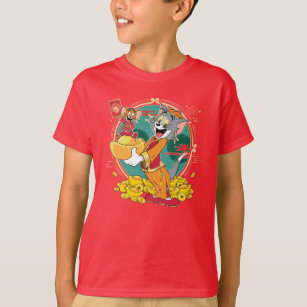 Tom & Jerry New Years Red Envelope T-Shirt