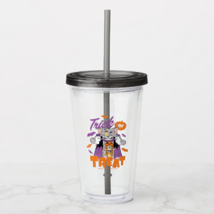 Tom & Jerry   Trick or Treat Acrylic Tumbler