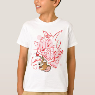 Tom & Jerry Valentine Painting T-Shirt