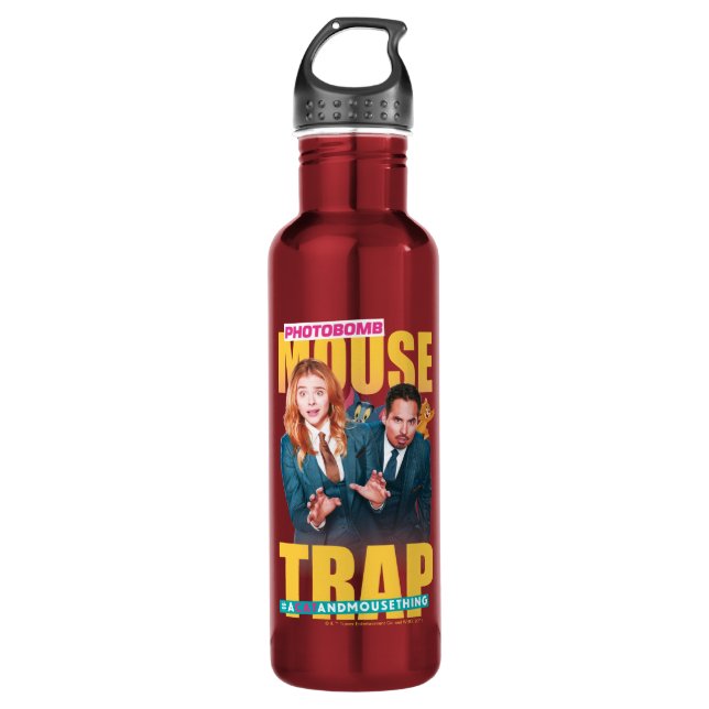 Tom & Jerry With Kayla and Terrance - Mouse Trap 710 Ml Water Bottle (Front)