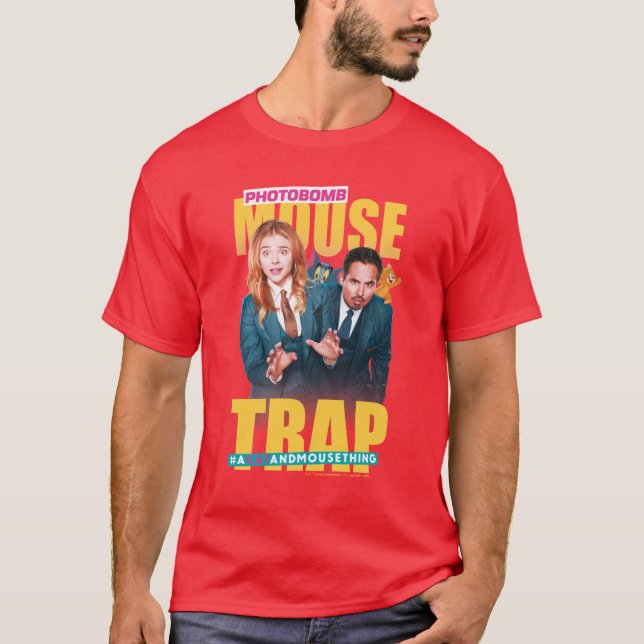 Tom & Jerry With Kayla and Terrance - Mouse Trap T-Shirt (Front)