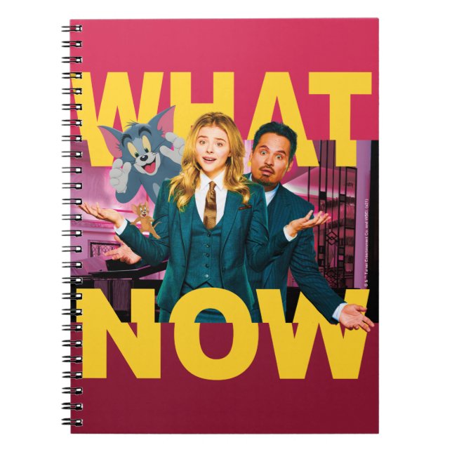 Tom & Jerry With Kayla and Terrance - What Now Notebook (Front)
