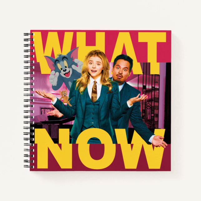 Tom & Jerry With Kayla and Terrance - What Now Notebook (Front)
