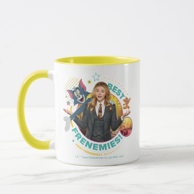 Tom & Jerry With Kayla - Best Frenemies Mug (Left)