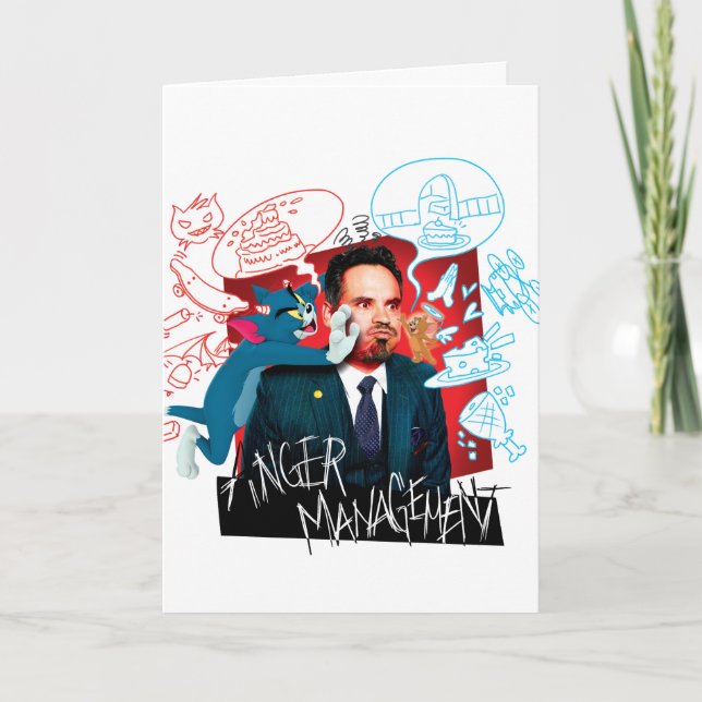 Tom & Jerry With Terrance - Anger Management Card (Front)