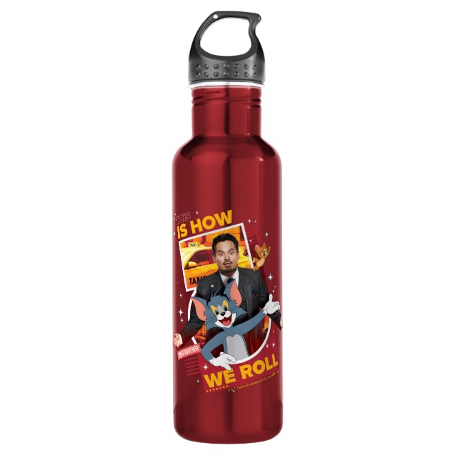 Tom & Jerry With Terrance - This Is How We Roll 710 Ml Water Bottle (Front)
