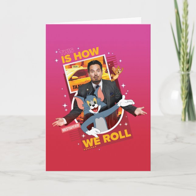 Tom & Jerry With Terrance - This Is How We Roll Card (Front)