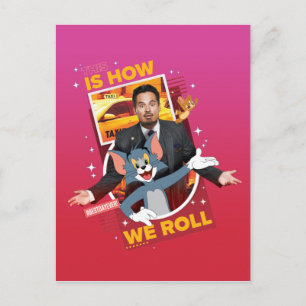 Tom & Jerry With Terrance - This Is How We Roll Postcard