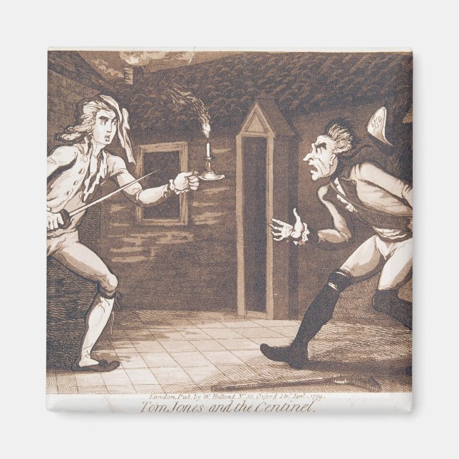 Tom Jones and the Centinel, 1799 Magnet (Front)