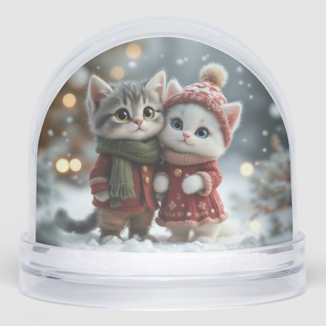 Tom & Luna’s Adventures – 2025 Christmas Snowglobe (Front)