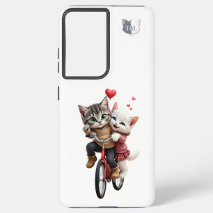 Tom & Luna Valentine’s Day Cat Couple Phone Case