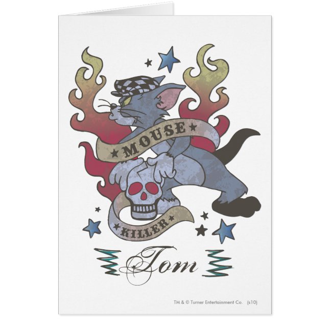 Tom Mouse Killer Tattoo 2 (Front)
