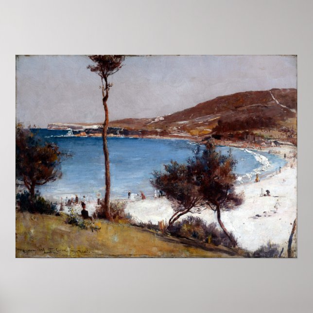 Tom Roberts Holiday Sketch at Coogee Poster (Front)