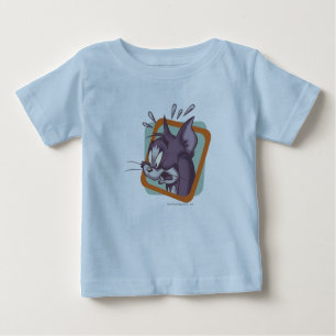 Tom Scaredy Cat Baby T-Shirt