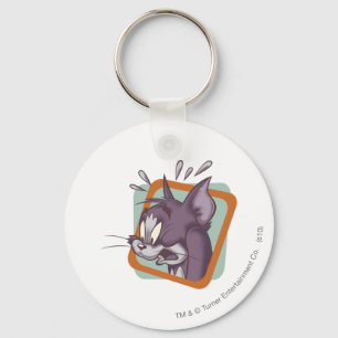 Tom Scaredy Cat Key Ring