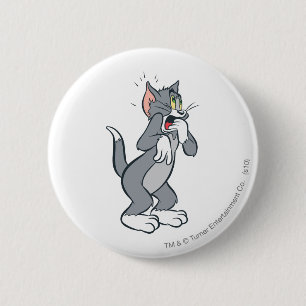 Tom Shocked 6 Cm Round Badge