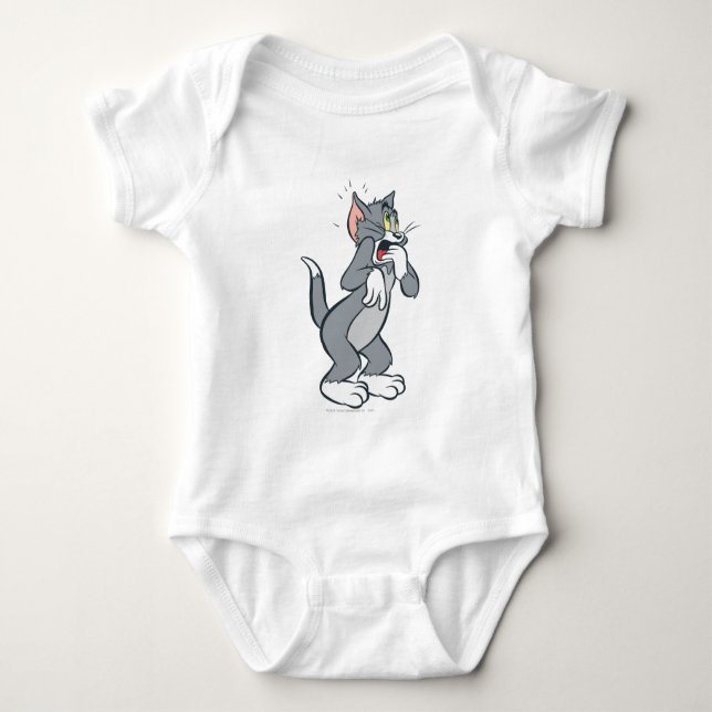 Tom Shocked Baby Bodysuit (Front)